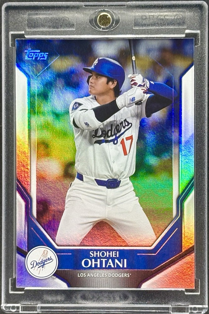 Shohei Ohtani RARE REFRACTOR TOPPS INVESTMENT CARD DODGERS MVP MINT