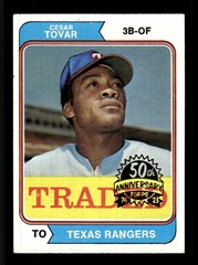 2023 Topps Heritage Cesar Tovar 50th Anniversary Buybacks Traded #538T