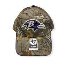 &rsquo;47 Baltimore Ravens MVP Realtree Camo Frost Adjustable Strap Hat Dad Cap