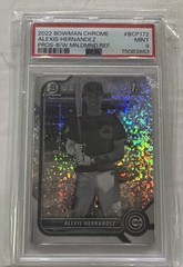 2022 Bowman Chrome Prospects Alexis Hernandez #BCP-172 Black & White Refractor