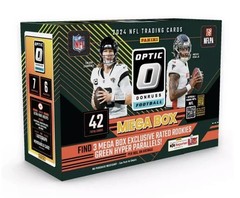 2024 DONRUSS OPTIC NFL FOOTBALL MEGA BOX🏈GREEN HYPER/UPTOWN/DOWNTOWN🏈