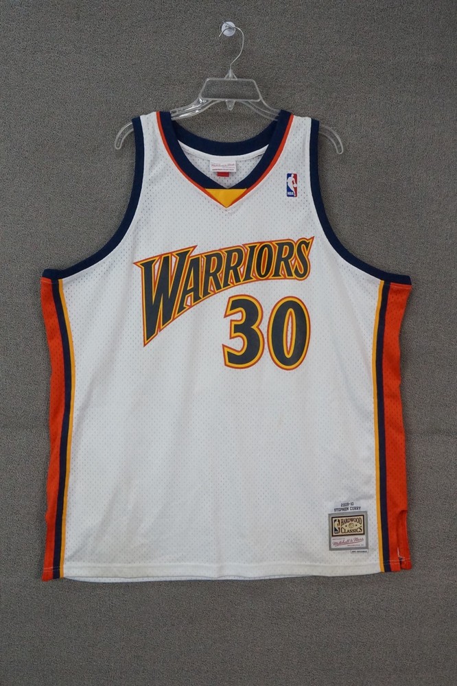 Mitchell Ness HWC Swingman Stephen Curry 09-10 Golden State Warriors Jersey 2XLB