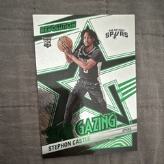 Panini Stephon Castle RC /99 San Antonio Spurs Rookie Star Gazing No. 4 2024-25
