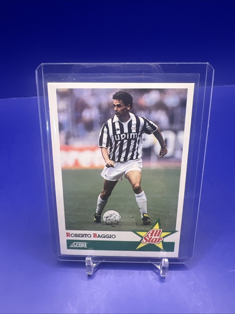 1992 Score Italian Soccer « All-Star » Roberto Baggio Juventus #413 ⚽