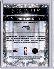 2025-26 Topps Chrome #SY-5 Paolo Banchero Serenity