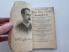 SPALDING SPALDING&rsquo;S 1892 OFFICIAL BASEBALL GUIDE