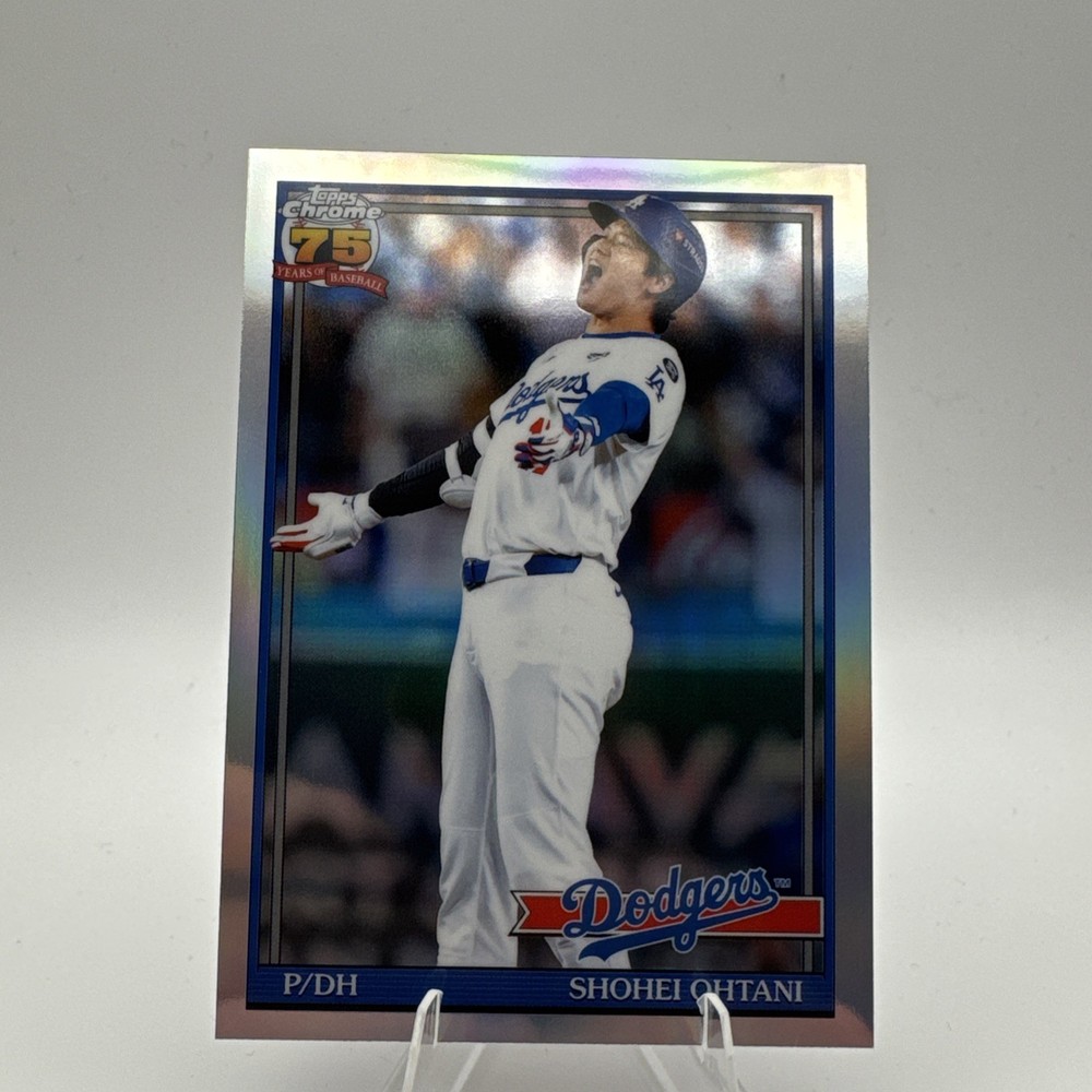 2026 Topps Chrome – Shohei Ohtani 91CB-1 LA Dodgers – Brand New!