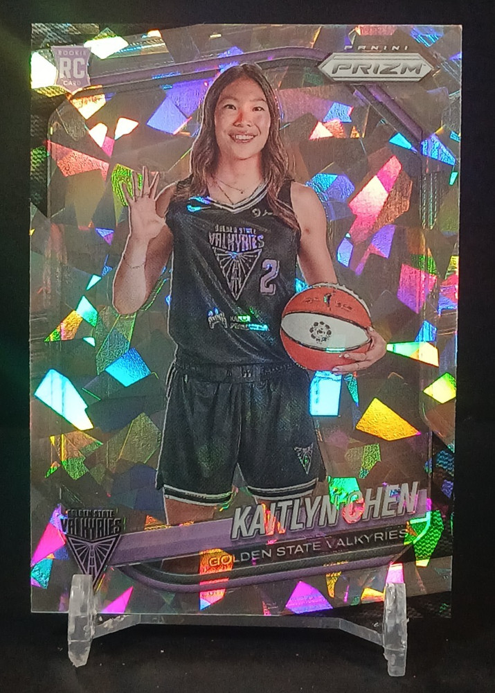 2025 Panini Prizm WNBA Variation Kaitlyn Chen #143 Ice Prizm (RC) (2 Card Min)