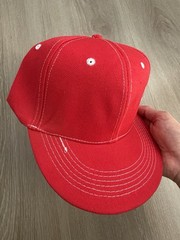 Anaheim Angels Hat Cap Strap Back Adult One Size Red MLB Sixth Man Promotions