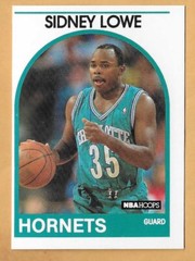 SIDNEY LOWE CHARLOTTE HORNETS #31 NBA HOOPS 1988-89