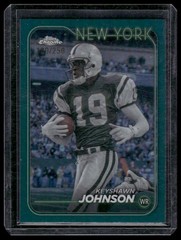 2024 Topps Chrome #147 Keyshawn Johnson Teal Refractor #/250