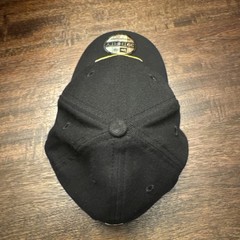 Golden State Warriors Hat Mens Medium Large Black New Era 39Thirty Flex Fit