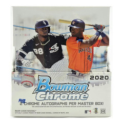 ⚾ MLB 2020 Bowman Chrome Hobby Box Rip N Ship