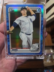 2020 Bowman Chrome 1st Tarik Skubal #BCP-108 True Blue Refractor 036/150 (RC)