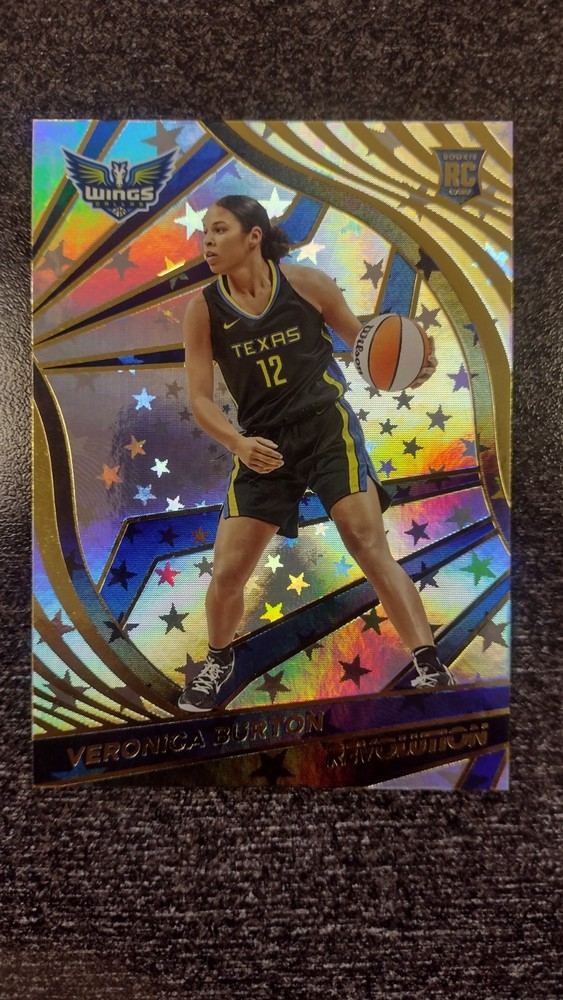 2022 Panini Revolution WNBA – Veronica Burton #95 Astro (RC)