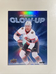 2025-26 Upper Deck Series 2 – Glow-Up Jake Sanderson #GU-3