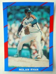 NOLAN RYAN 1990 1991 Broder Sports Data Bank Test Oddball Card Lot of 7 Cards NM