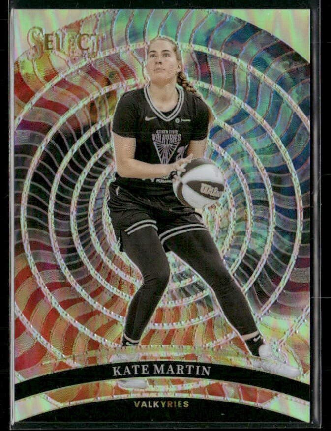 2025 WNBA Select #4 Kate Martin Color Wheel Case Hit – Golden State Valkyries