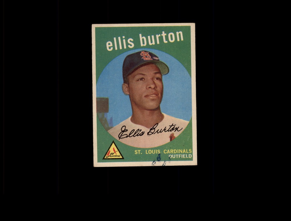 1959 Topps 231 Ellis Burton RC White Back POOR #D1,316267
