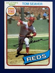 ⚾ 1980 Topps / Burger King Baseball Base Card #10 Tom SEAVER ⚾