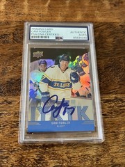 Cam Fowler IP Signed Upper Deck Card Psa Dna Coa Slab Autographed Blues