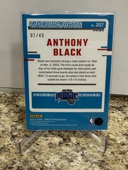 2023-24 Donruss Optic Anthony Black Blue Disco #207 Rated Rookie /49 – Magic