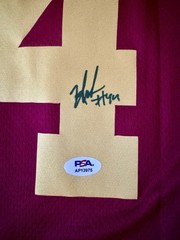 Authentic Kiki Iriafen Signed Autographed USC Trojans Jersey PSA Mystics WNBA