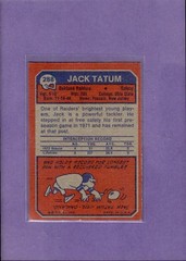 1973 Topps #288 Jack Tatum VG/EX Very Good/Excellent RC Rookie Raiders ID:79199
