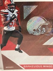 2016 Barkevious Mingo Unparalleled Lot(2): PINK & ORANGE PARALLEL #76. Browns LB