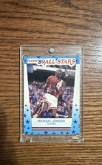 1989-90 Fleer – All-Stars Stickers Michael Jordan #3