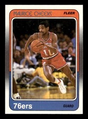 1988-89 Fleer #86 Maurice Cheeks Philadelphia 76ers