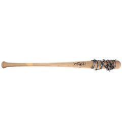 Mick Foley Cactus Jack Autographed WWE Barbed Wire Baseball Bat Signed Mankind