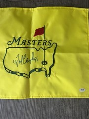 Fred Couples Autograph Signed Undated Masters Flag! Psa Coa