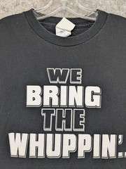 Vintage The Rock Shirt Mens XL Black WWE Wrestling 2002 Attitude Era Tee 90s