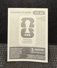 2026 Panini World Cup RED PARALLEL STICKER John Yeboah ECU 14