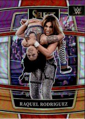 2022 Panini Select WWE Purple & Orange #6 Raquel Rodriguez