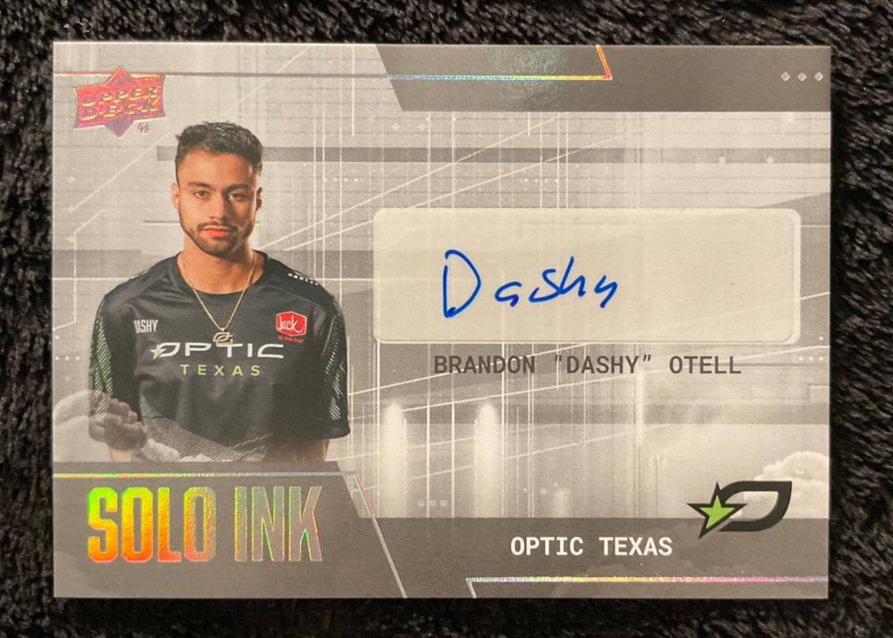 2022-23 Upper Deck Call of Duty League Solo Ink Dashy #S-53 Auto OPTIC TEXAS