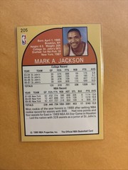 QTY .. MARK JACKSON Menendez Brothers in Back 1990-91 NBA Hoops 205 NM or Bette