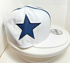 New Era Dallas Cowboys White Retro Helmet 9FIFTY Men&rsquo;s Snapback Adjustable Hat