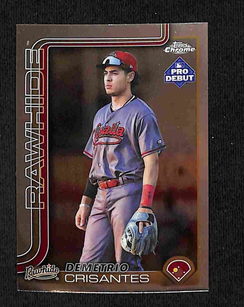 2025 Topps Pro Debut – Chrome Demetrio Crisantes #PDC-126