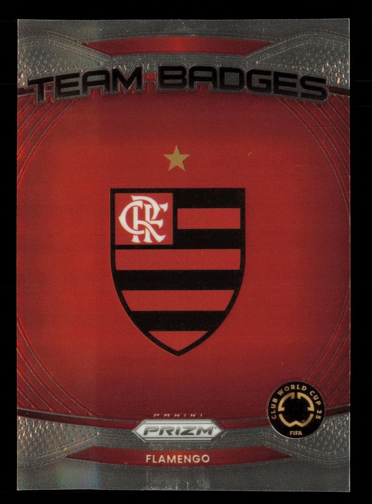2025 Panini Prizm FIFA Club World Cup #10 Flamengo Team Badges