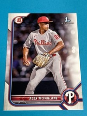 2022 Bowman Draft Alex McFarlane #BD-117 1st Bowman Phillies Qty Avail