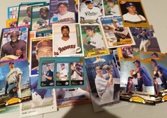HUGE 300 Baseball Card Team Lot San Diego Padres HoF RCs Stars Inserts +BONUS!