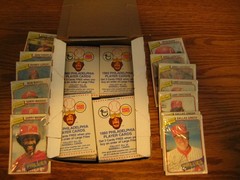 1980 Topps Burger King Philadelphia Phillies Baseball Cello Box 48 Sealed Packs