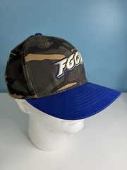 FGCU Eagles Camo Snapback Hat Top Of The World Blue Brim NCAA NWT