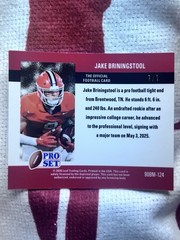 2026 Leaf Pro Set Metal Jake Briningstool Gold Super Prismatic 1/1 #90BM-124