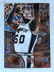 1995-96 Fleer Metal David Robinson #99 San Antonio Spurs