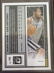 2025-26 Panini Donruss – Optic Boris Diaw #165 Red Cracked Ice Prizm