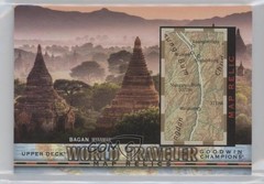 2018 Upper Deck Goodwin Champions World Traveler Map Relics Bagan Myanmar i9i