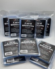 BCW Penny Card Soft Sleeves 10 Packs of 100 for Standard Sized Cards = Thousand